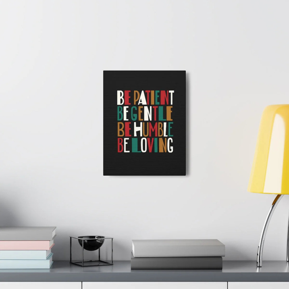 Scripture Walls Be Patient Be Gentle Romans 12:12 Bible Verse Print Unframed